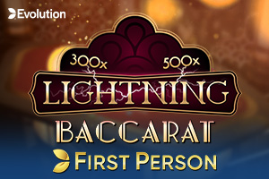 First Person Lightning Baccarat