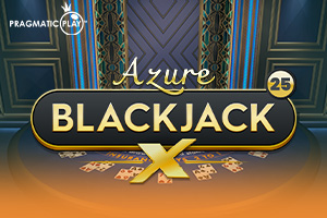 Blackjack X 25 Azure by Pragmatic Play Live