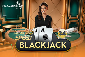 Speed Blackjack 34 Emerald by Pragmatic Play Live