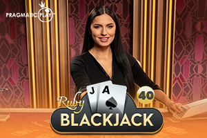 Blackjack 40 Ruby by Pragmatic Play Live