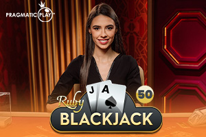 Blackjack 50 Ruby by Pragmatic Play Live