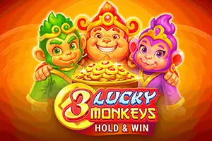 3 Lucky Monkeys Hold and Win