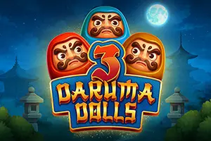 3 Daruma Dolls